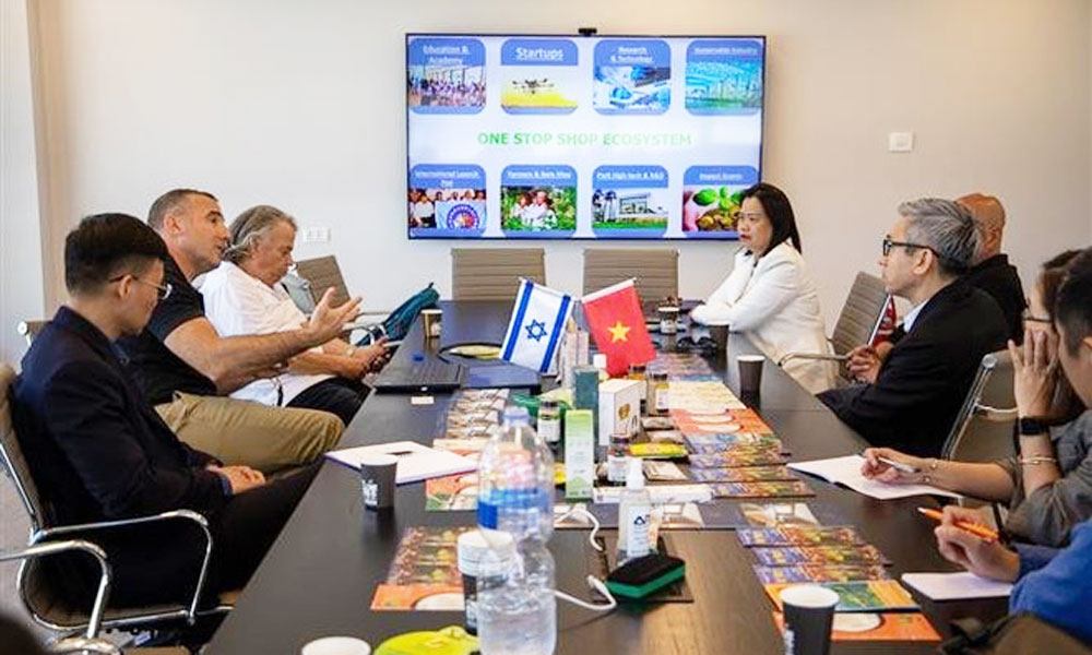 Israel’s agritech expected to help Vietnam increase agricultural productivity, quality